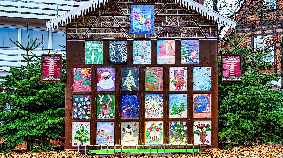 Adventskalender in der Marktstraße