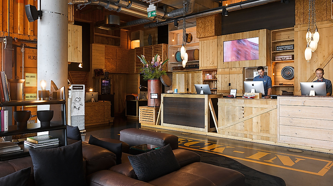 25hours Hotel HafenCity: Rezeption