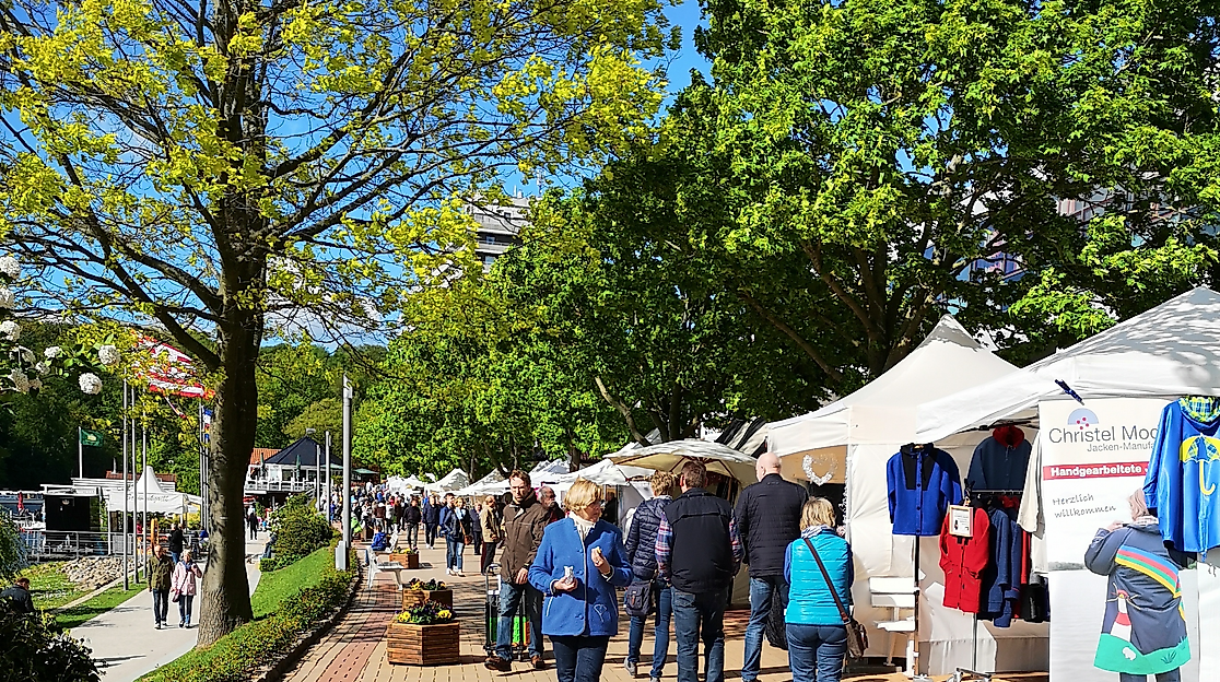 Malenter Kreativmarkt - Kunsthandwerk am Dieksee