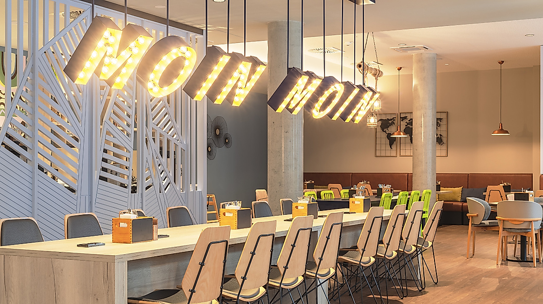 Holiday Inn - the niu, Yen Hamburg: Frühstücksraum