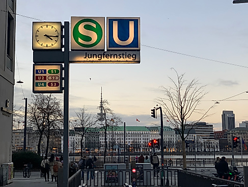 Blick auf die Alster