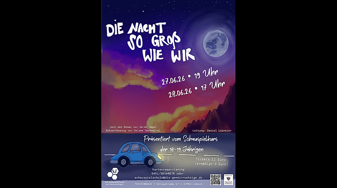 Theaterstück "Die Nacht so groß wie wir"