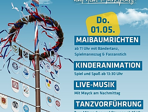 Maifest - Traditionsveranstaltung auf dem Marktplatz