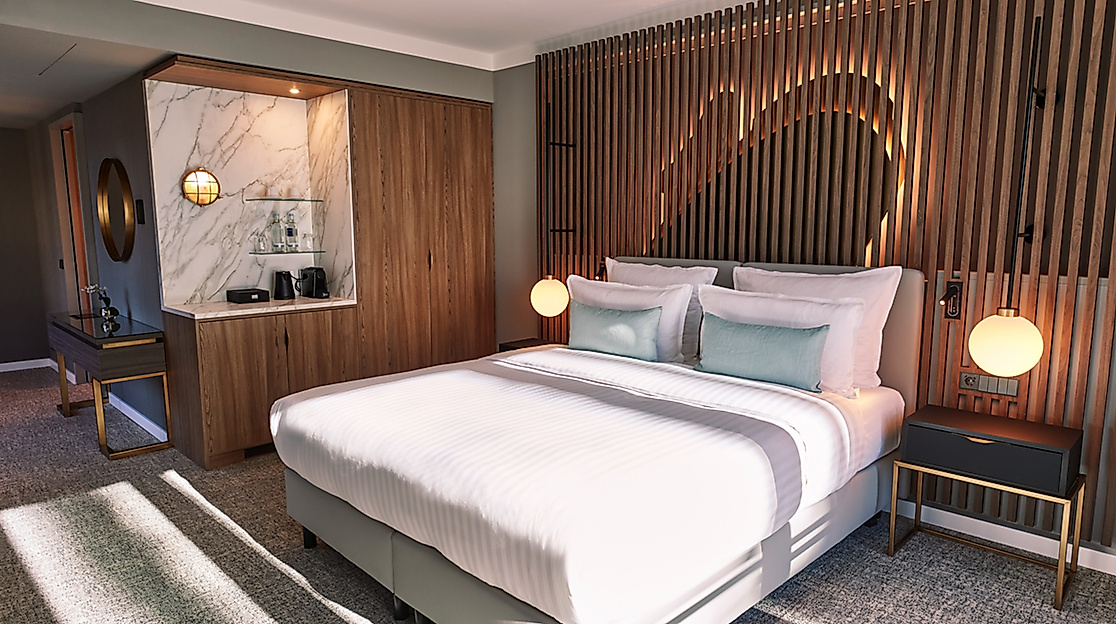 Steigenberger Hotel Hamburg: Doppelzimmer