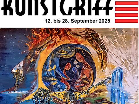 KUNSTGRIFF 23/2025: Wir bieten der Kunst eine Bühne - Malerei, Fotografie und Skulptur!