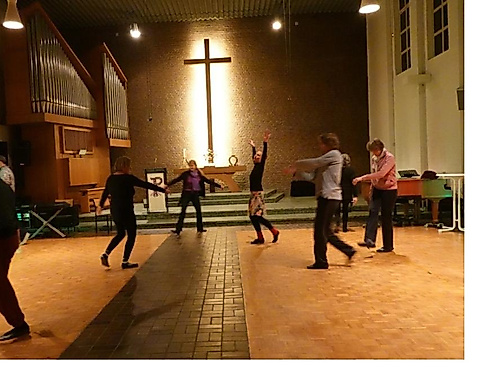 Tanzen in der Kirche