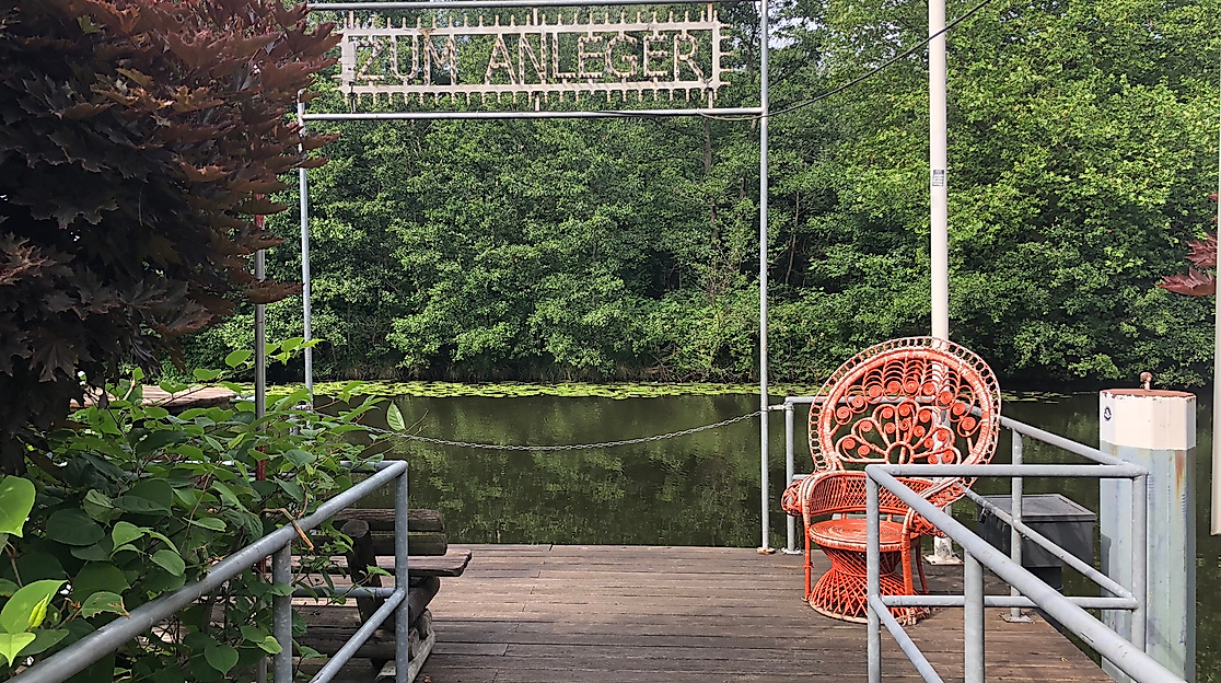 Zum Anleger zum Chillen