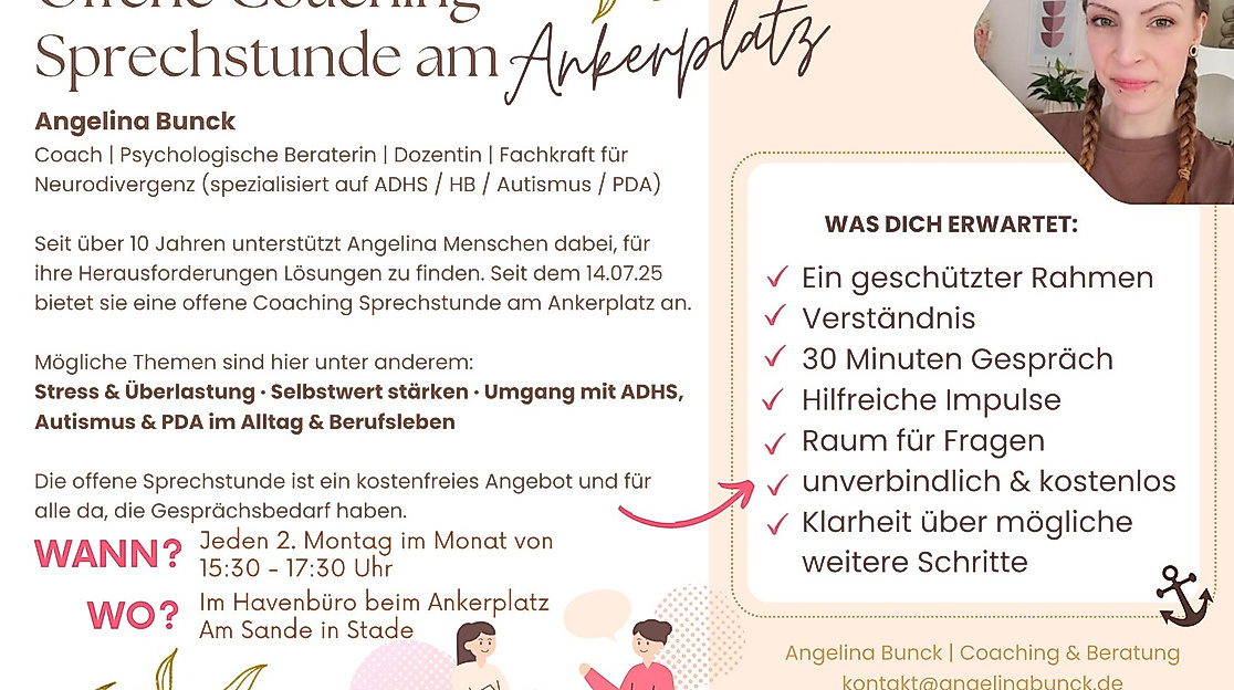 Offene Coaching Sprechstunde