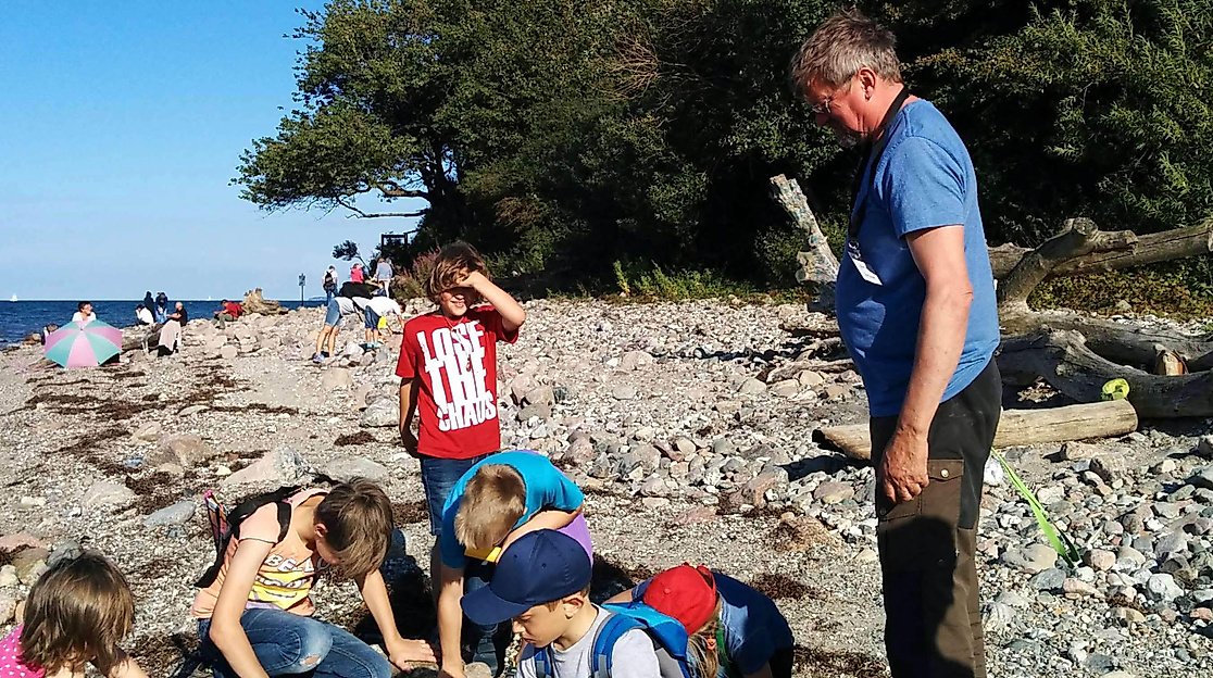 Experimente am Strand
