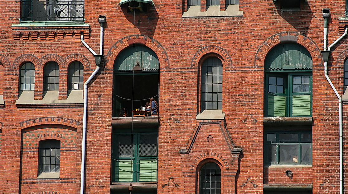 Fassaden der Speicherstadt