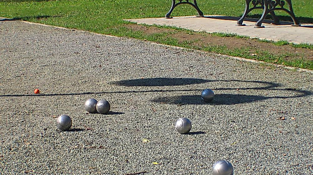 Boule im Kurpark