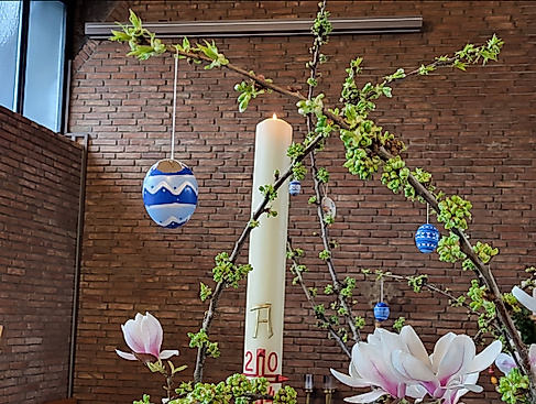 Ev. Messe zum Ostersonntag, P. Krüger, Musik für Flöte und Orgel