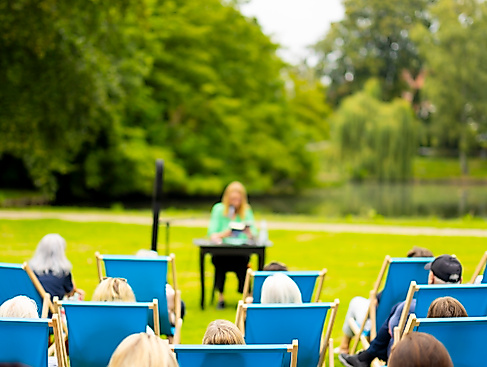 Lesung im Park