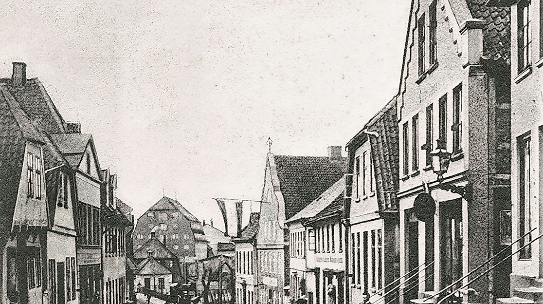 Brückstraße Neustadt in Holstein 1902
