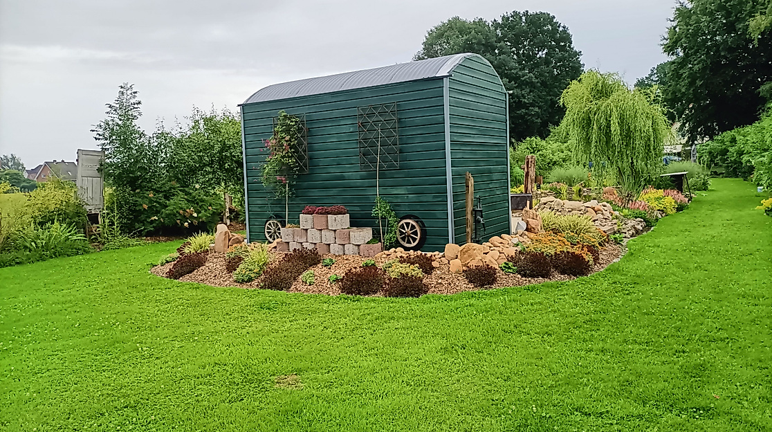 Gerätehaus im Projektgarten