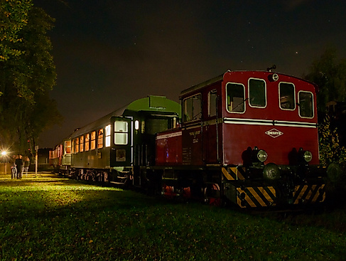 Mondscheinfahrt mit dem HEIDE-EXPRESS nach Neu-Neetze