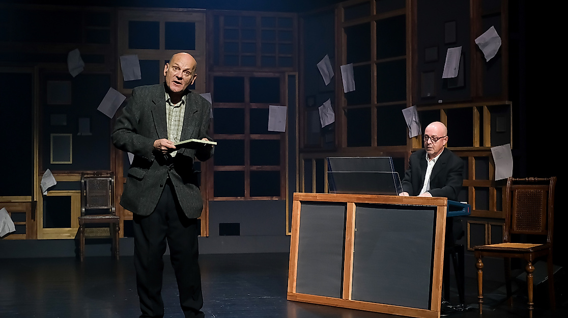 Ulrich Gebauer und Ralf Schinck in "Warte nur, balde kängurst auch du!"