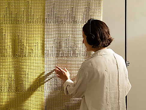 Projektfoto "Talking Textiles" von Nicole Schönherr