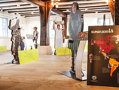 Ausstellung "Klimaflucht" im Heimathaus Sittensen
