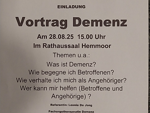 28.08.2025 Vortrag Demenz