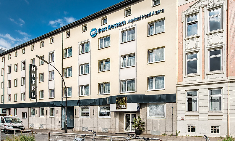 Best Western Raphael Hotel Altona Hamburg: Außenansicht
