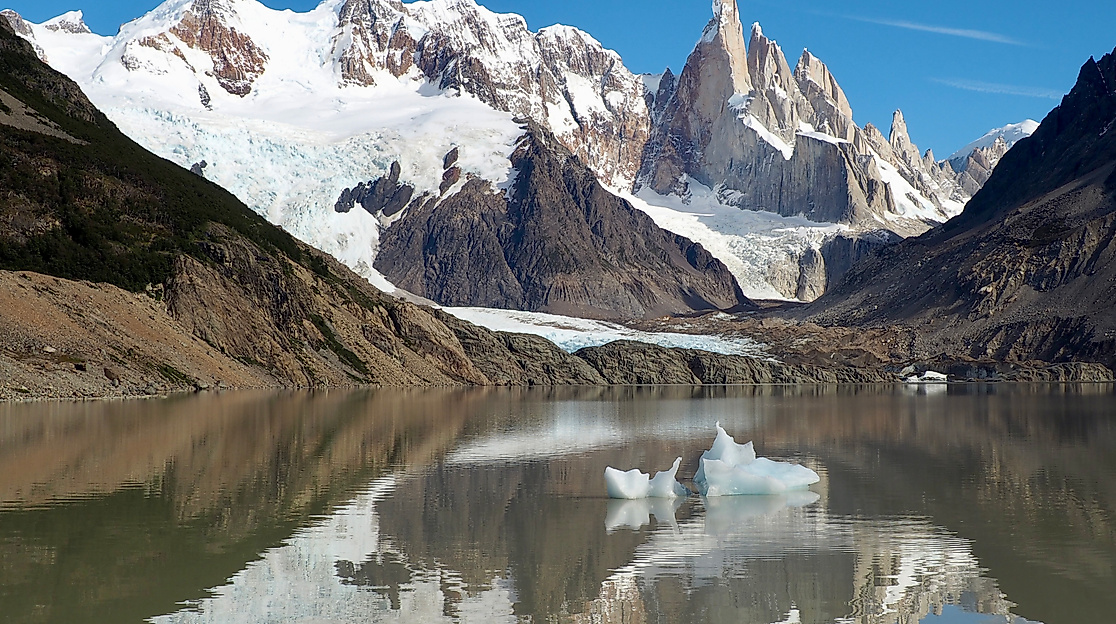 Der berüchtigte Cerro Torre in El Chaltén (Argentinien)