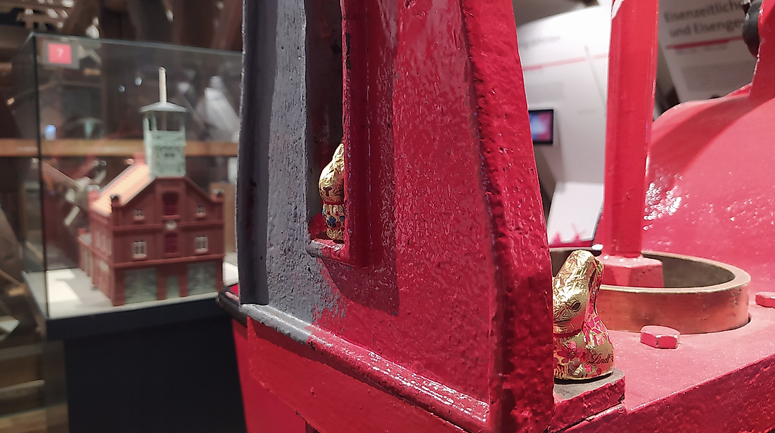 Der Osterhase war da! Ostereiersuche im Museum