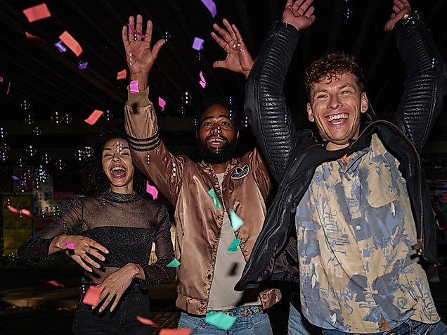 Feiern auf dem Hamburger Berg