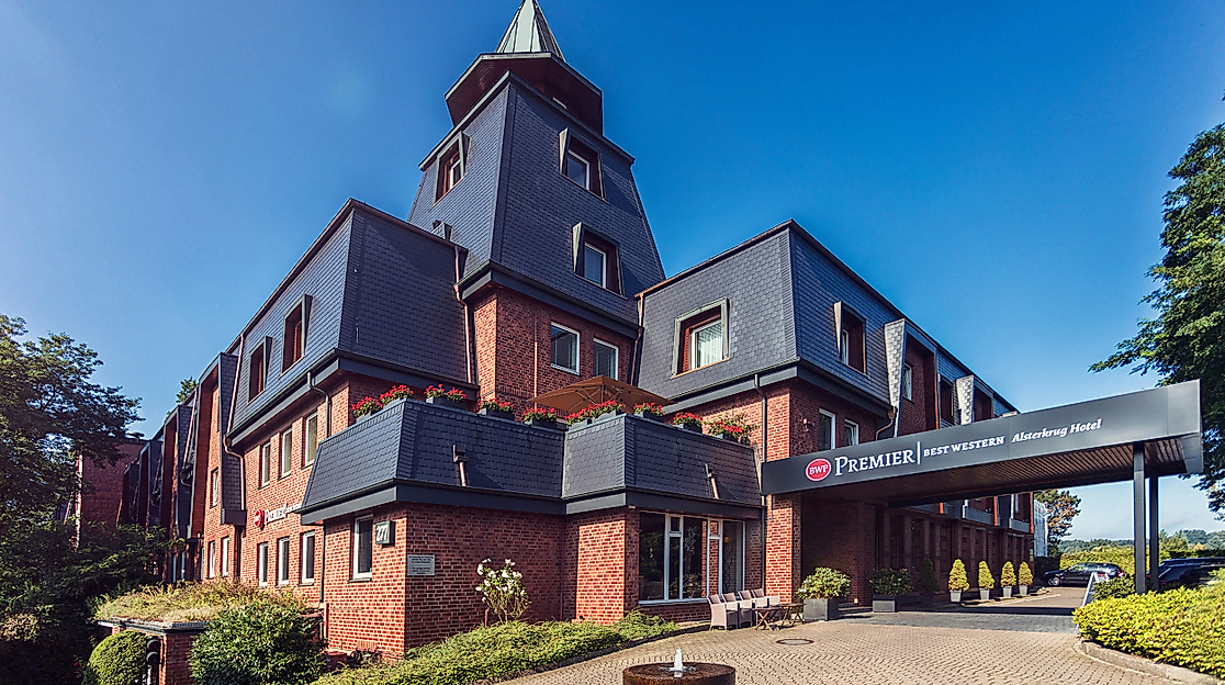 Best Western Premier Hotel Alsterkrug Hamburg: Außenansicht