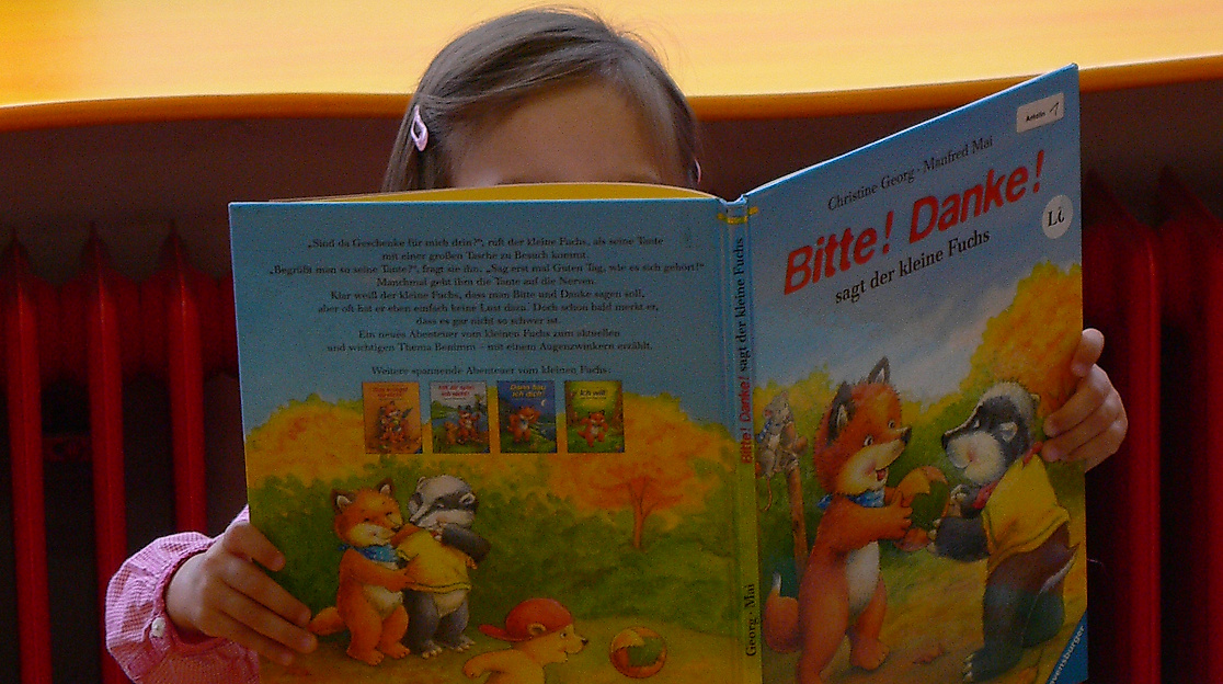Der Kinderbereich in der Bücherhalle Schnelsen