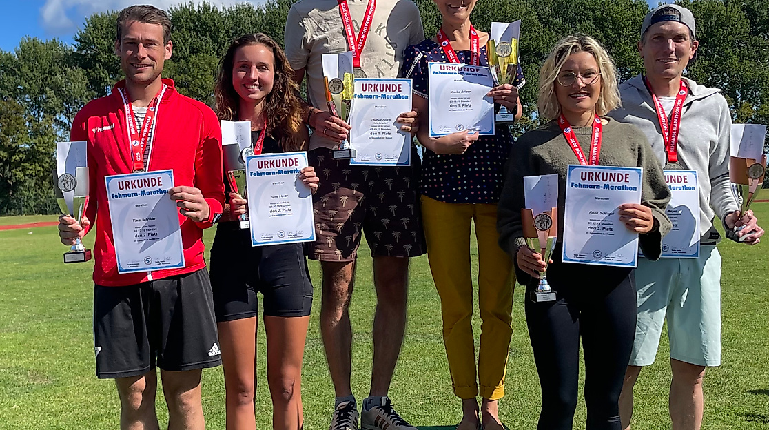 Siegerehrung Marathon 2025