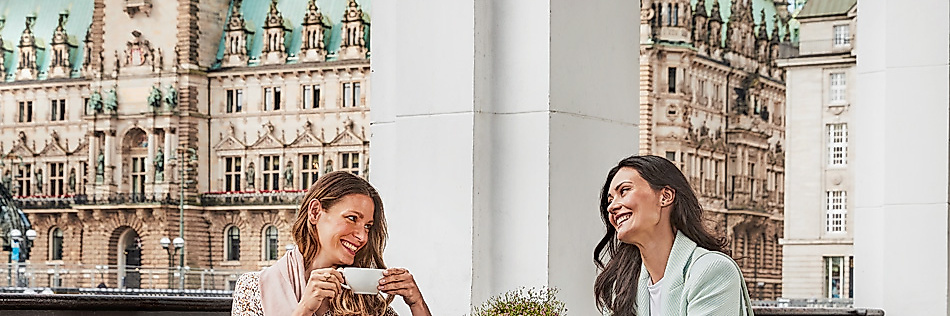 Culinary delights with a view in Hamburg