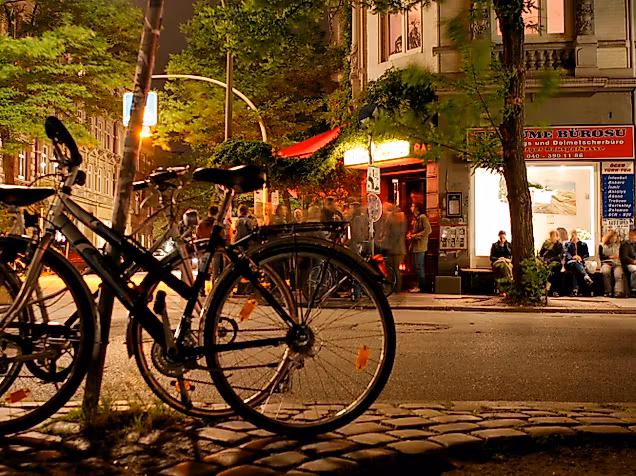Altona bei Nacht