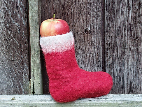 Nikolausstiefel-Apfel