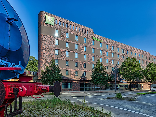 Hotel Ibis Styles Hamburg Barmbek: Assenansicht