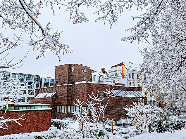 Finnische Seemannskirche Winter