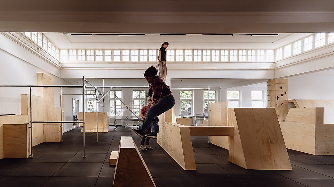 Parkour in Hamburg Nord