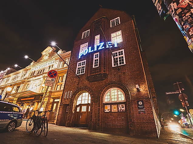 Reeperbahn in Hamburg