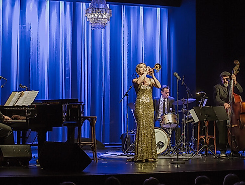 Antje Rietz & Band II live ©Max Schwarzlose