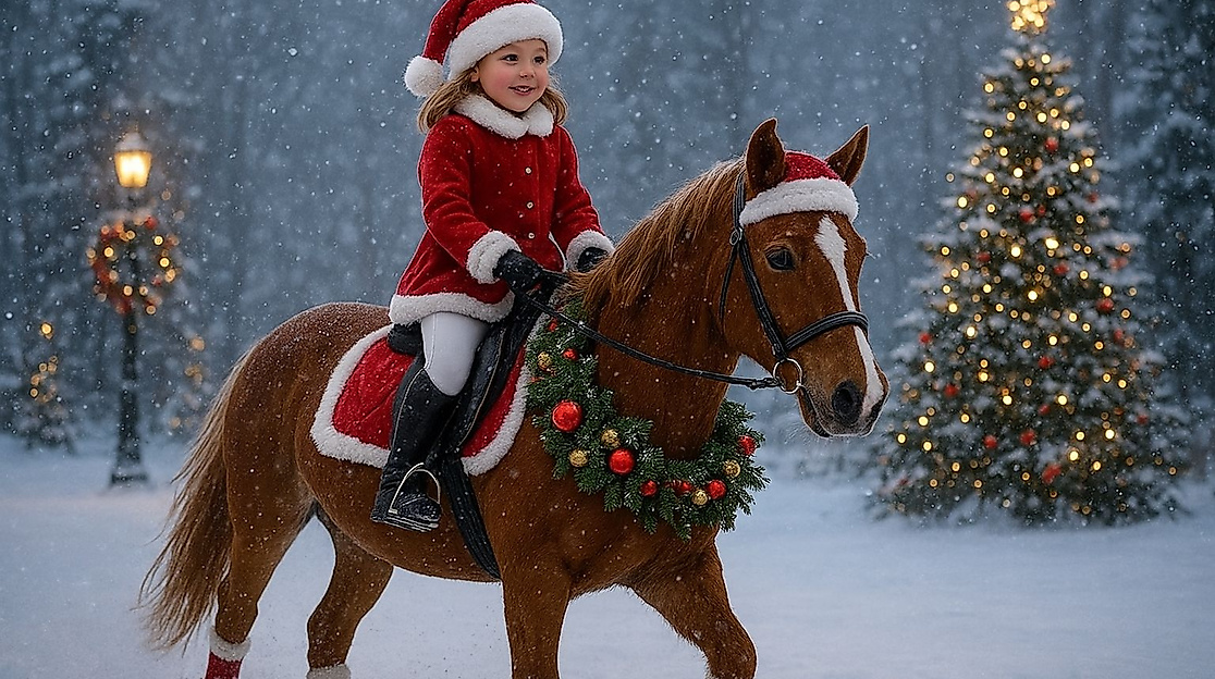 Weihnachtsreiten in Bülkau