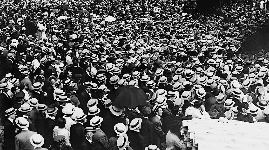 Anti-War-Meeting, New York 1914