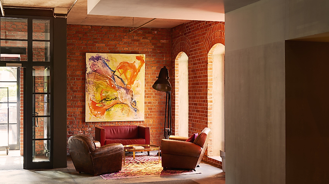 Hotel Gastwerk Hamburg: Lobby