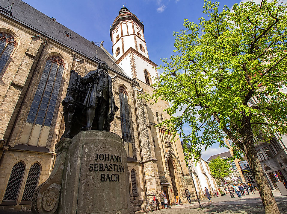 Johann Sebastian Bach Denkmal Leipzig
