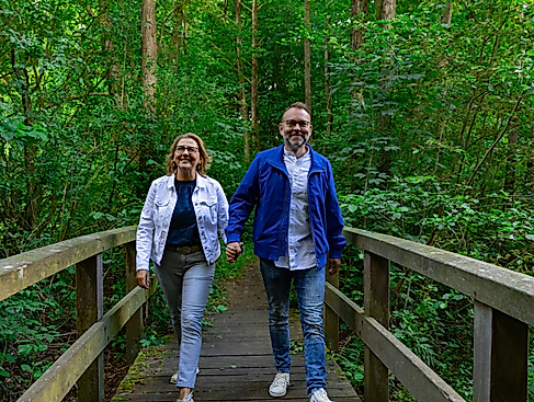 Nature hike in Bad Segeberg