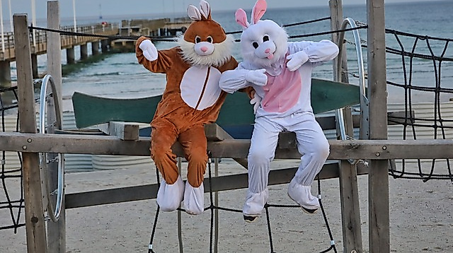 Osterhasen Mini-Disco