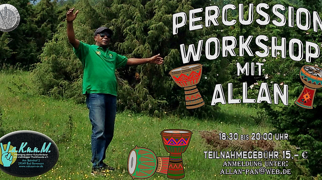 Percussion – Workshop mit Allan