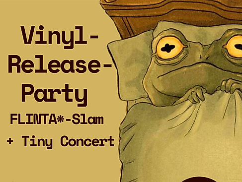Einladung Vinyl-Releaseparty