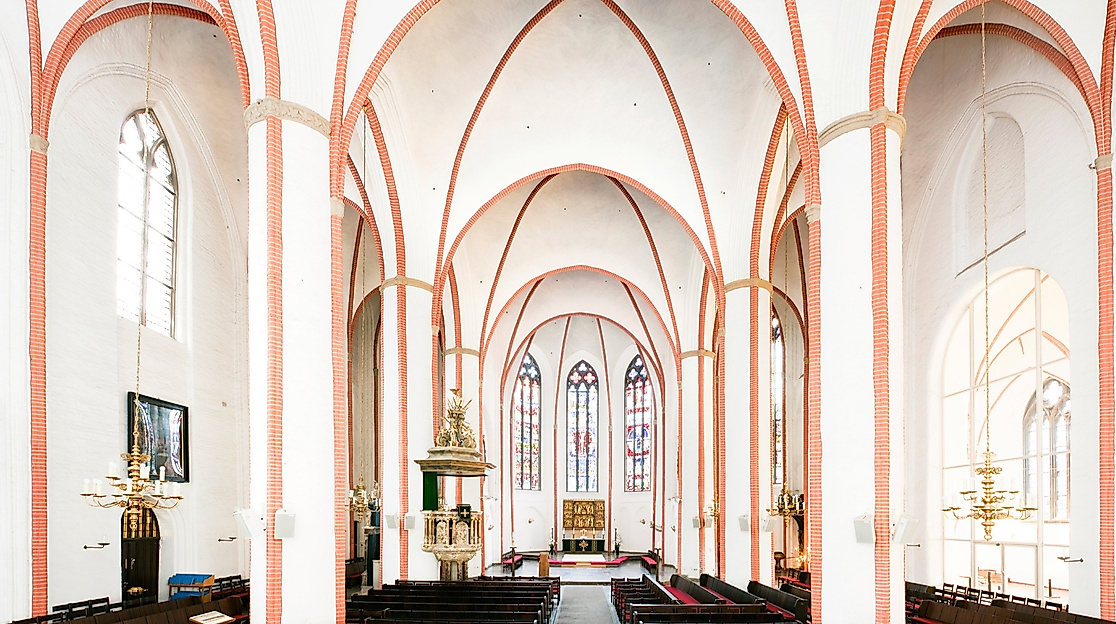 Kirchenschiff Hauptkirche St. Jacobi