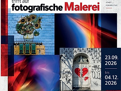 Plakat VeranstaltungUrbane Realität trifft fotografische Malerei_BadSchwartau