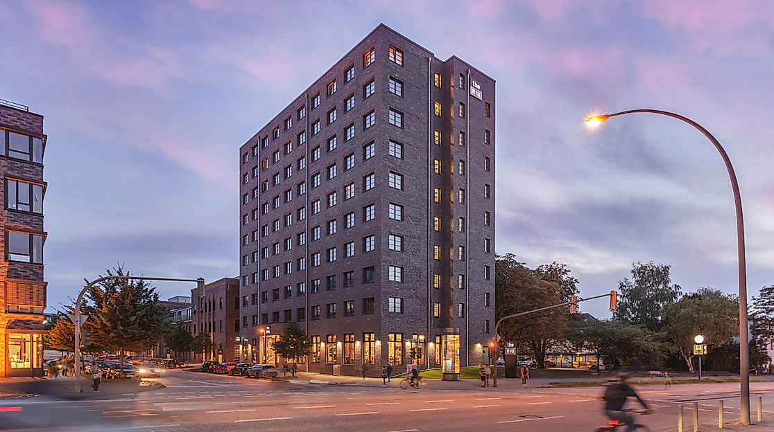 Holiday Inn - the niu Bricks Hamburg: Außenansicht